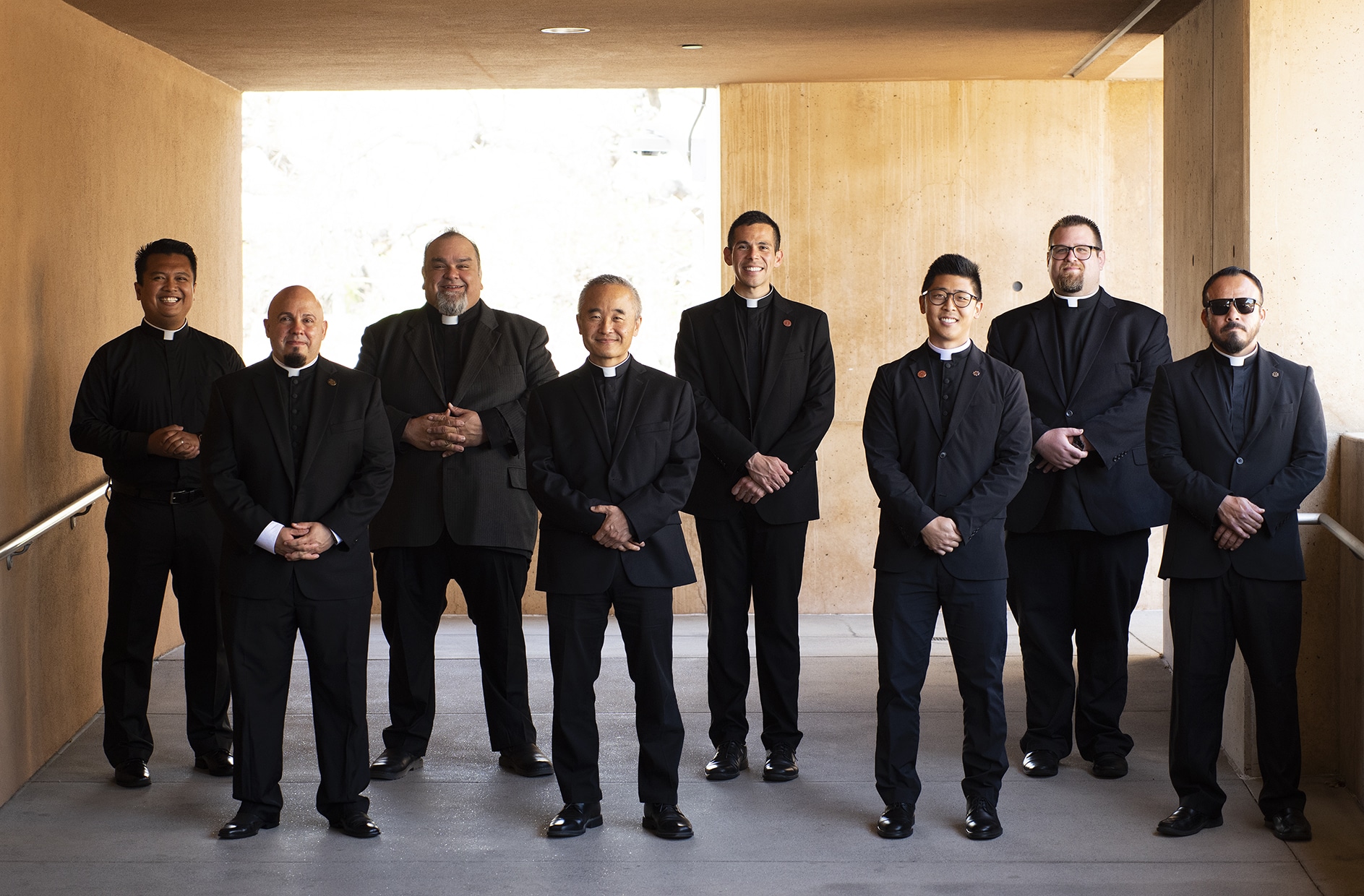 group picture of deacons going to be ordained august 8