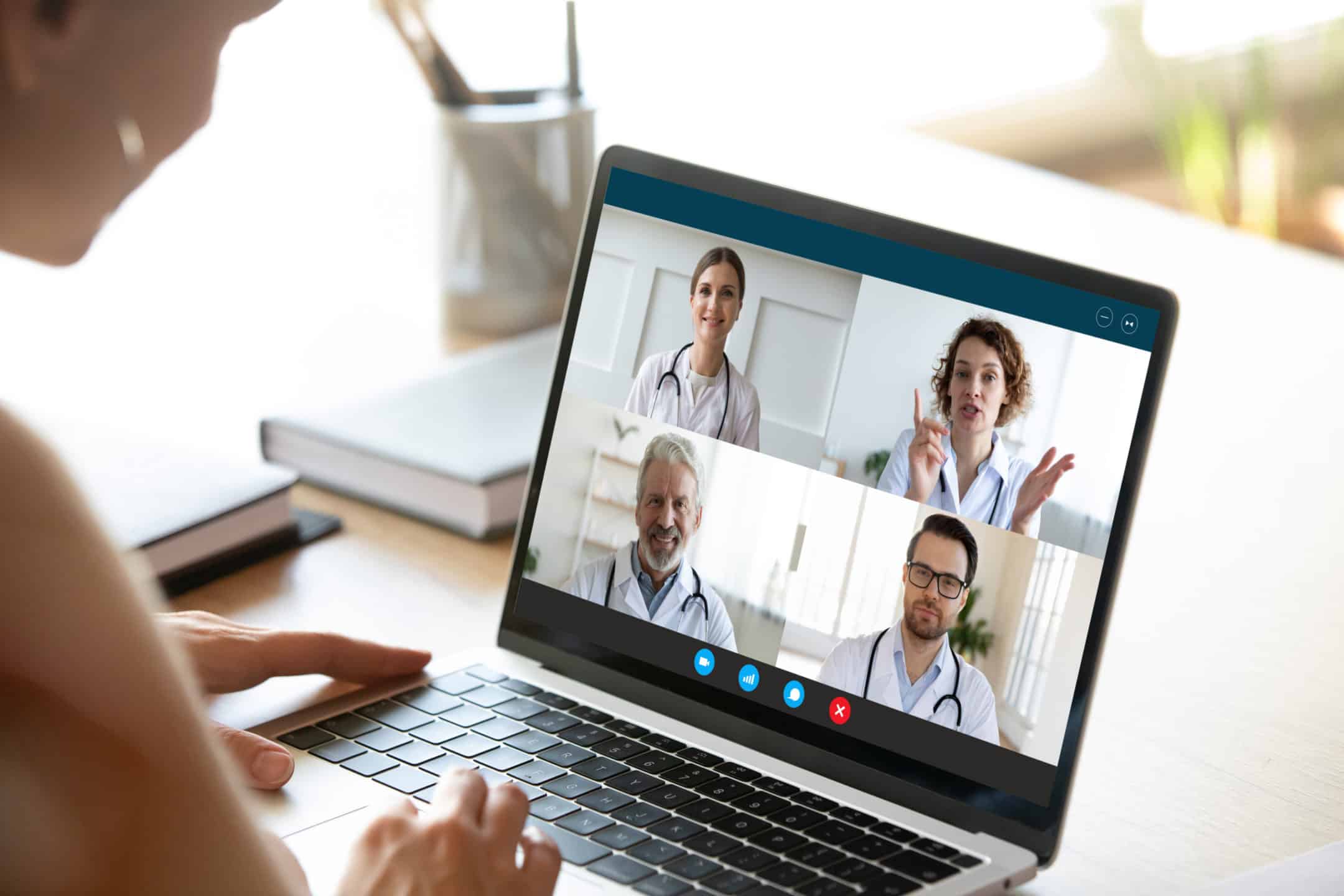 virtual consultation with diverse doctors