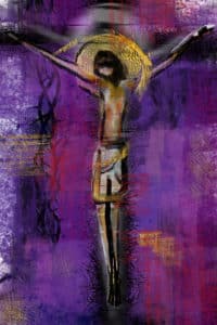 Jesus on the Cross Art